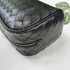 Men’s Genuine Woven Leather Toiletry Bag with Handle