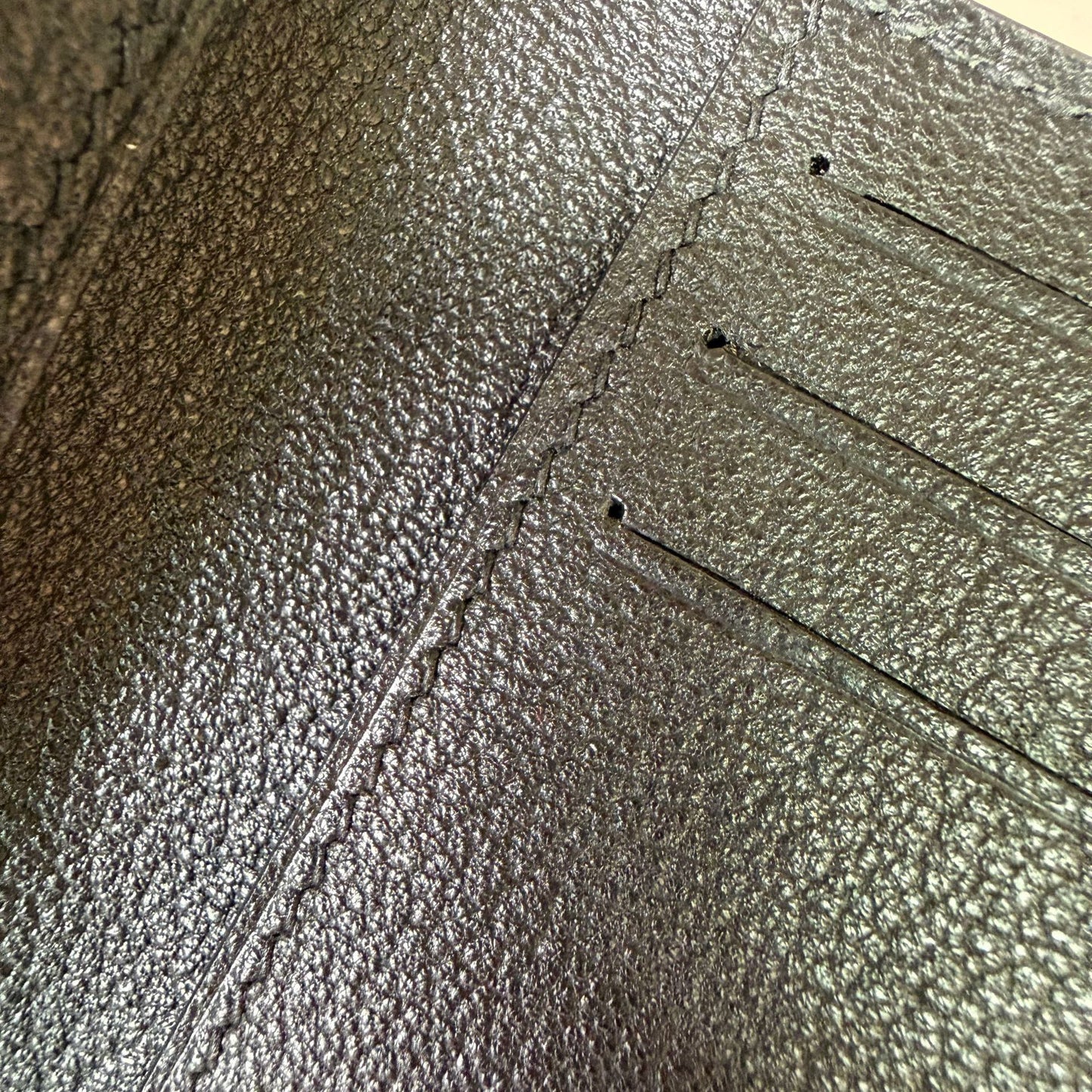 Genuine Crocodile Leather 9 Slot Card Holder