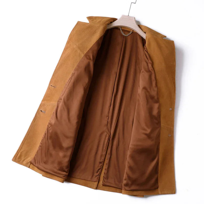 Women Suede Tassel Leather Jacket