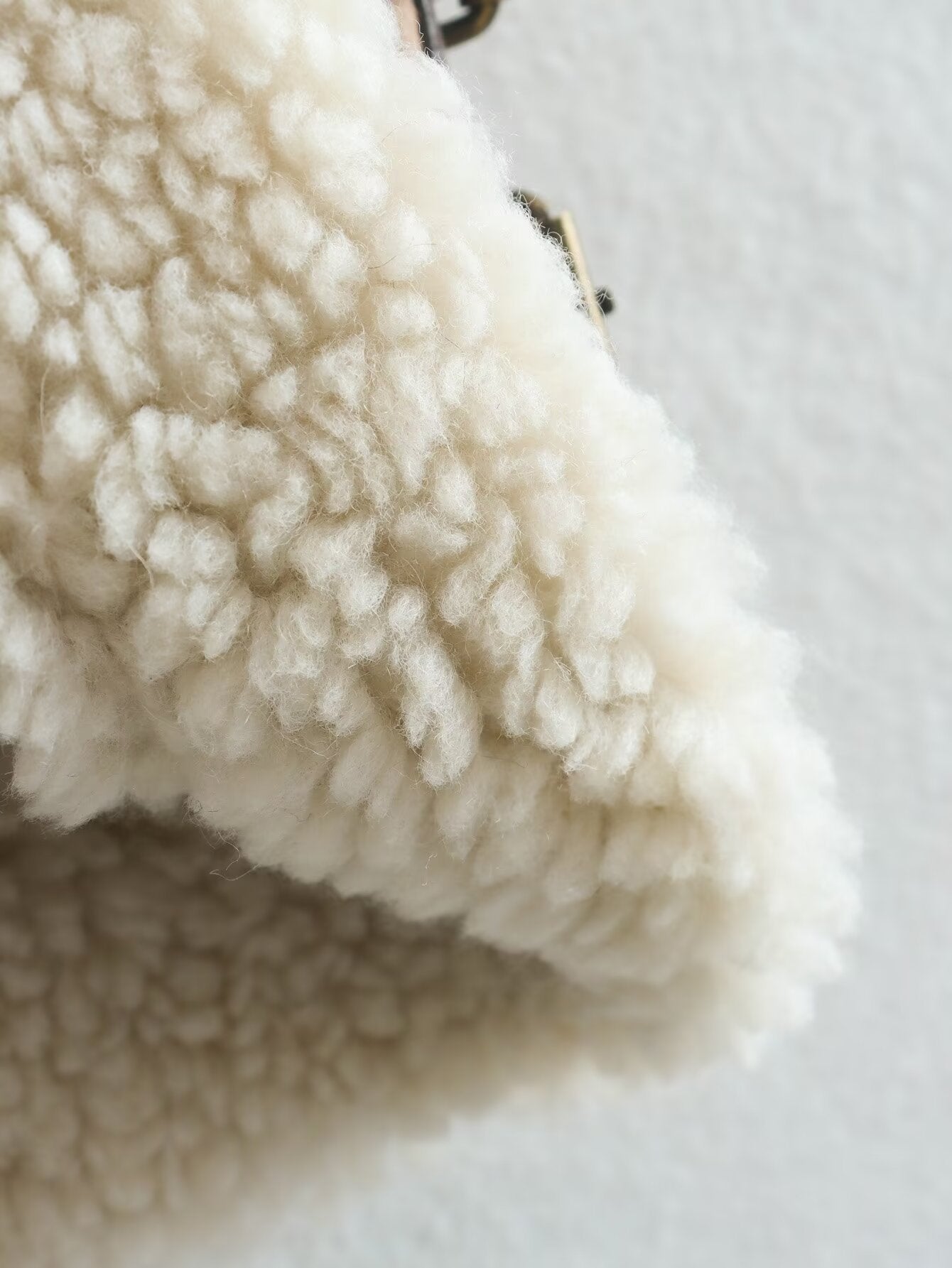 Faux suede fleece lined sleeveless vest jacket