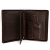 Crazy Horse Leather Laptop Sleeve Portfolio Organizer