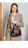 Genuine Leather Shoulder Bag Women's Crossbody Tote Handbag