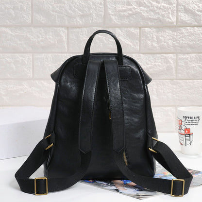 Women’s Genuine Leather Soft Backpack