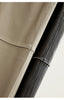 High Rise Leather Elephant Style Pants Straight Leg Midi Culotte