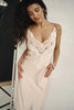 French style satin lace sleep dress