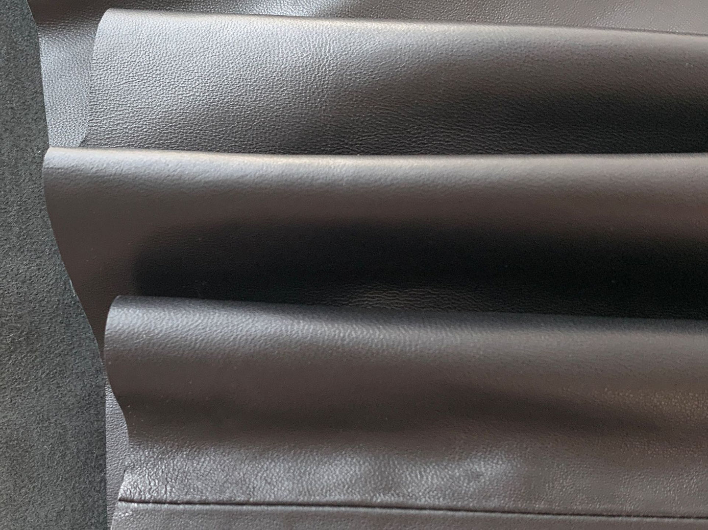 Women’s Genuine Leather High Waist Midi Skirt