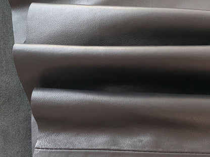 Women’s Genuine Leather High Waist Midi Skirt