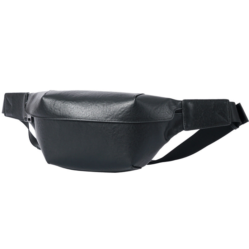 Men’s Leather Waist Bag Crossbody for Travel