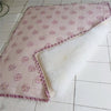 White Sheepskin Bed Pad with Soft Natural Wool Covering