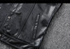 Biker Leather Vest Men Slim Fit Motorcycle Vest