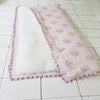 White Sheepskin Bed Pad with Soft Natural Wool Covering