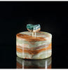 Natural Marble Jade Jewelry Storage Jar