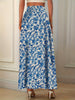 split thigh maxi skirts for women