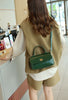 Genuine Leather Small Flap Shoulder Bag Crossbody