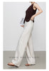 Wide leg linen pants with natural summer drape