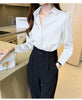 womens business casual long sleeves shirts