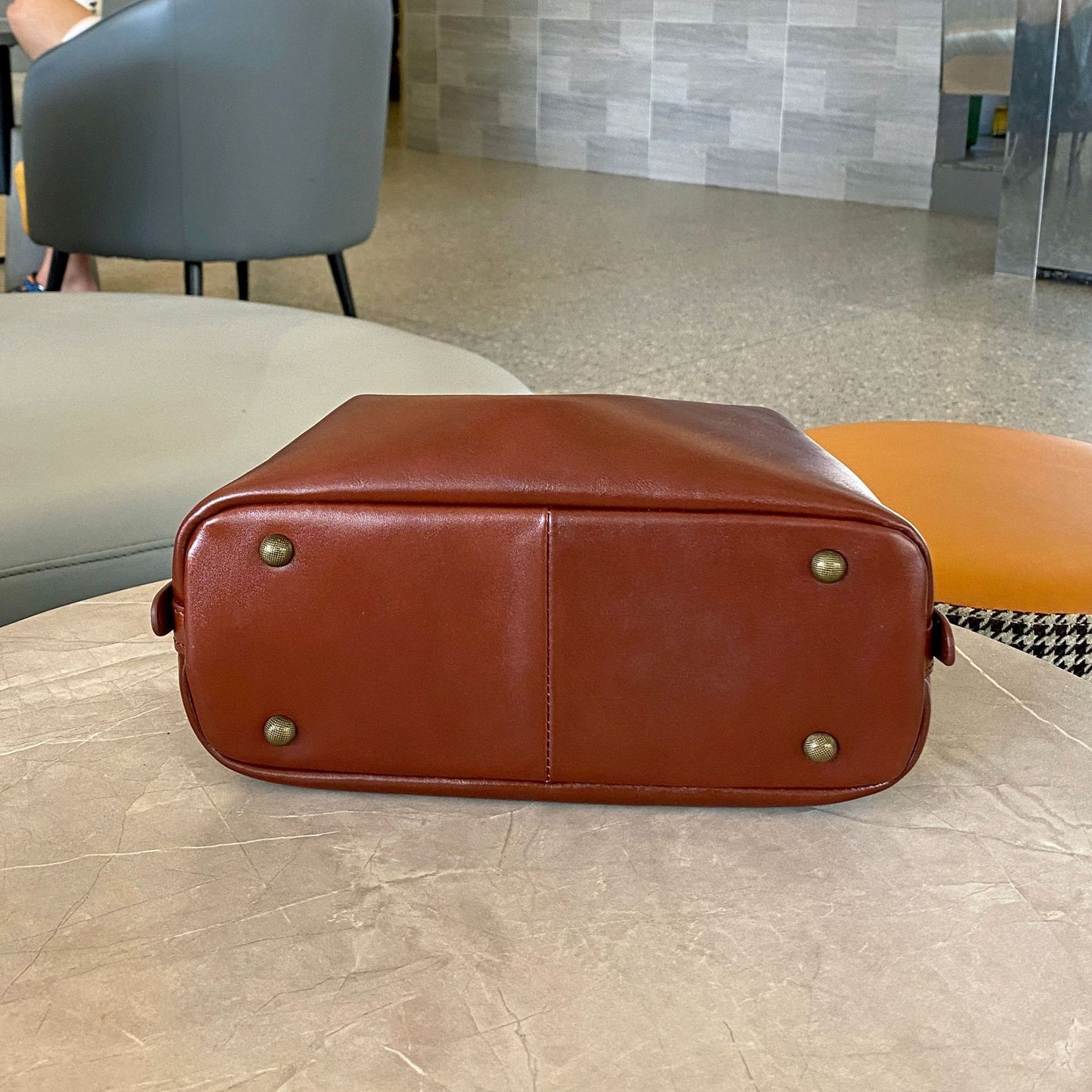 Women Leather Dumpling Crossbody Bag