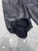 Women Wide Leg Leather Pants High Waisted Nine Point Trousers