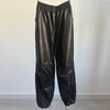 Genuine Sheepskin Leather Jogger Pants 2 S