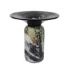 Natural Marble Round Flower Vase Modern Hotel & Home Table Decoration