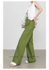 Wide leg linen pants with natural summer drape