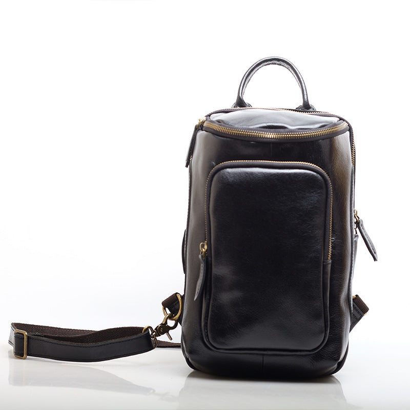 Genuine Leather Crossbody Belt Bum Bags