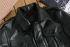 Men’s Military Style Cowhide Leather Jacket