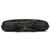 Genuine Leather Carry-On Office Bag with Trolley Strap