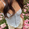 lace camisoles for women white embroidered