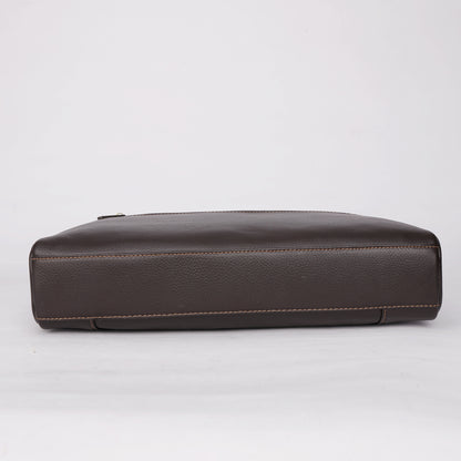 Genuine Leather Men's Office Laptop Bag