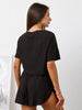 lounge wear sets women top and shorts
