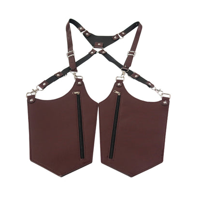 PU Leather Underarm Holster Bag for Men and Women