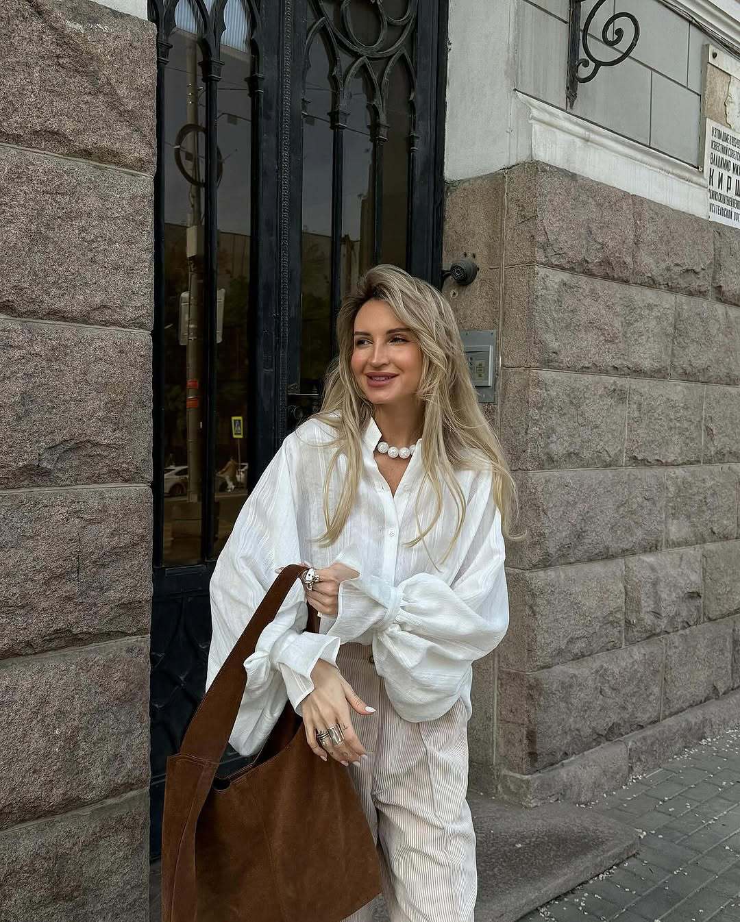 Lantern Sleeve Women Shirts Blouse