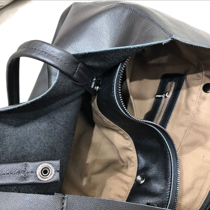 women large leather shoulder tote bag for work