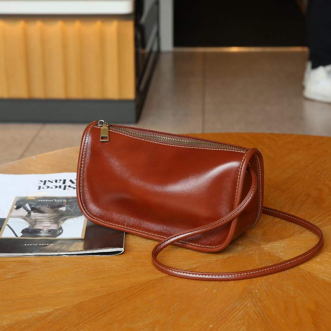 Small Leather Crossbody Purse for women