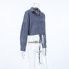 Tie Side Drop Shoulder Shirt