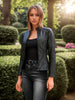 Women’s Faux Pu Leather Biker Jacket