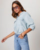 Lightweight Denim Shirt Women Long Sleeve