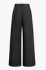 Women's Wide Leg Suit Work Causal Pants