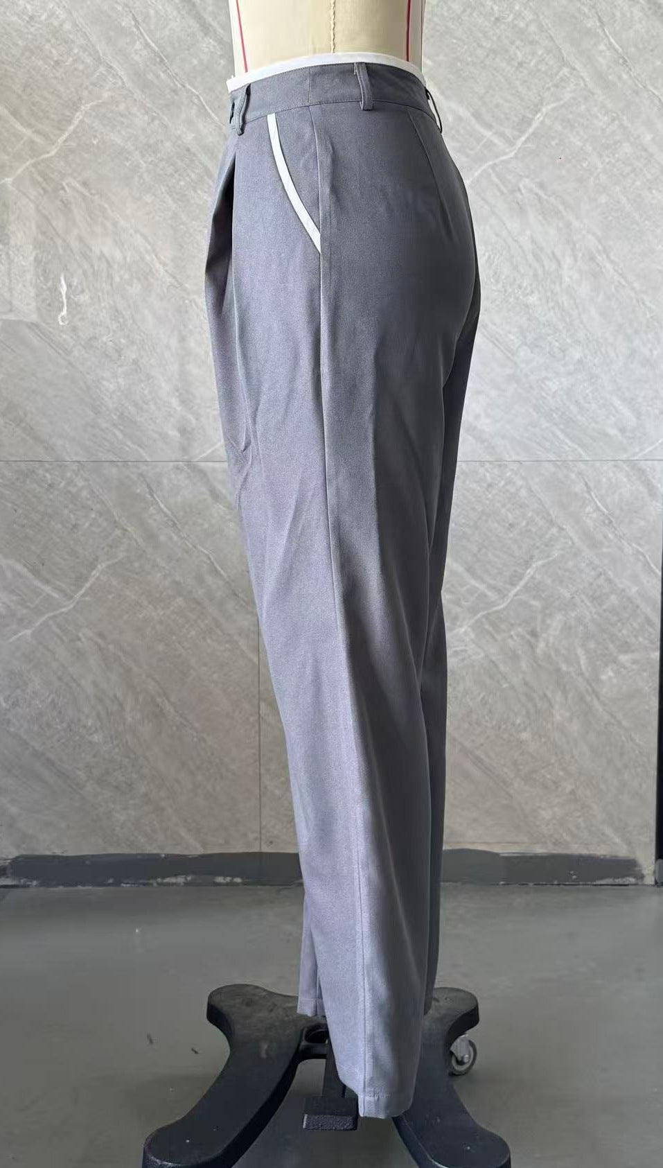 Women Wide Leg Suit Pants