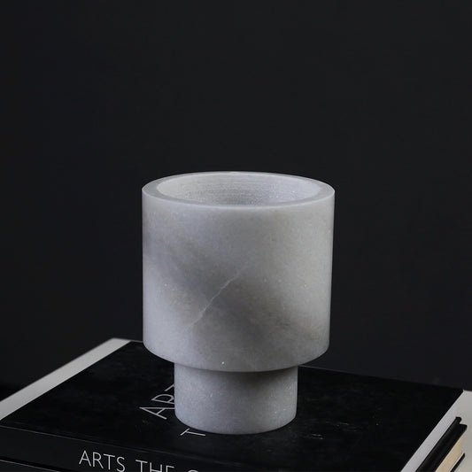 Luxury Marble Vase for Living Room, Office, and Hotel Decoration