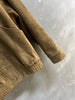 Women Suede Jacket Camel Brown Leather Bomber Sheepskin Lapel