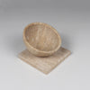 European Natural Marble Flower Pot Succulent Planter Indoor Stone Bowl