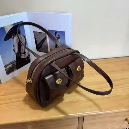 Genuine Leather Women’s Shoulder Armpit Purse