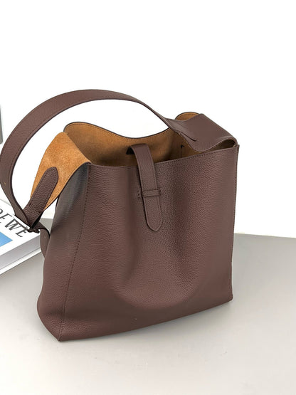 Women Hobo Leather Large Shoulder Bag