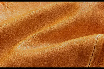 Men Vintage Brown Genuine Leather Vest