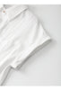 white button down shirt short sleeve women's