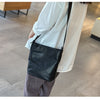 Soft Leather Shoulder Crossbody Bucket Bag