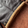 Men Real Shearling Jacket Winter Coat for Men