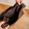 Women Leather Office Tote Bag With Zipper
